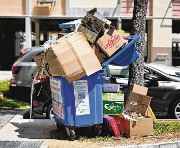 Recycling • An alternative solution to the blue bin