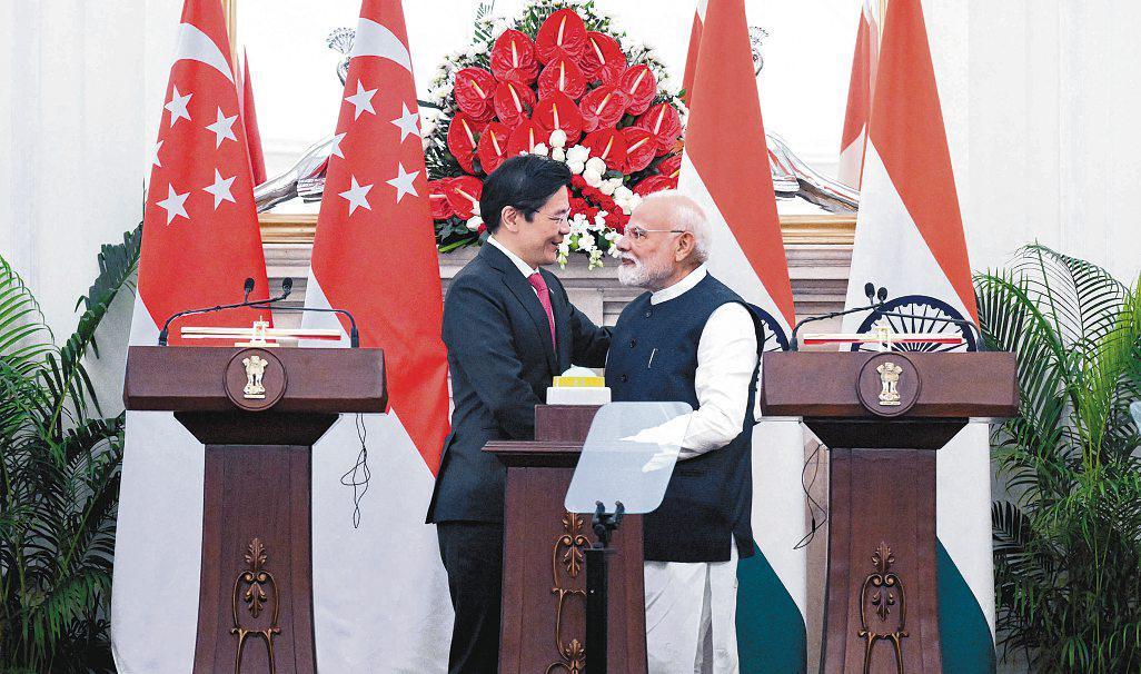 S'pore, India sign 5 MOUS, agree on road map for next phase of ties