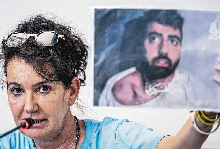 Israeli Hostage in Hamas Video Says He Is in Bombarded Gaza City