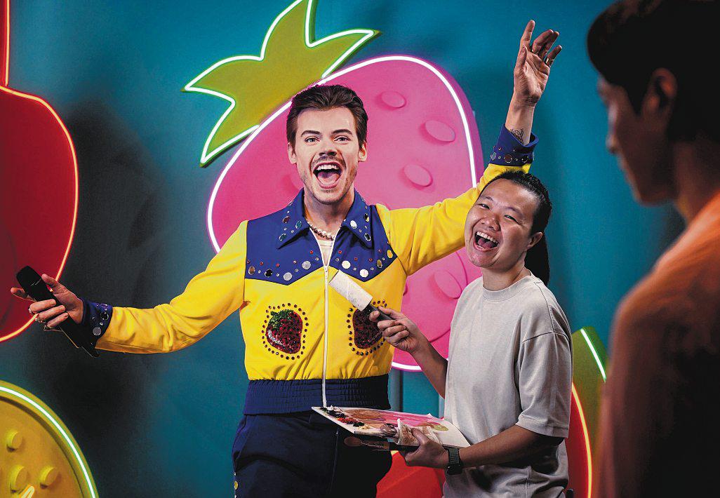 Styling 'Harry Styles': She glams up celebrity wax figures