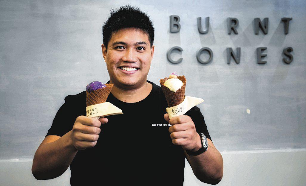 Scooping up success with bittersweet cones
