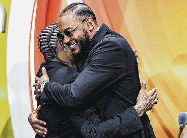 Hall-of-Famer Anthony 'writes new ending'