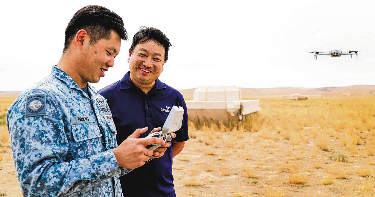 Mini drones used in SAF exercise in US to boost battlefield resilience