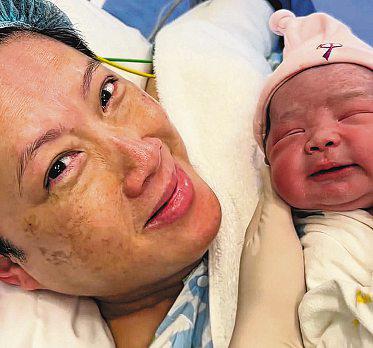 HK actor Brian Wong's wife gives birth to second child at 58