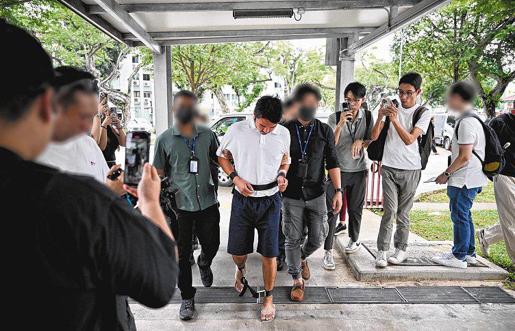 Man accused of Kpod possession taken to scene of arrest
