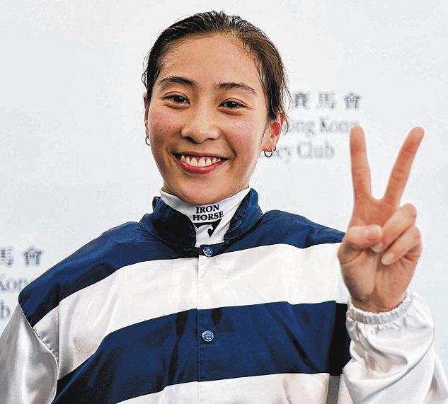 Hong Kong apprentice Britney Wong hits new milestone with double