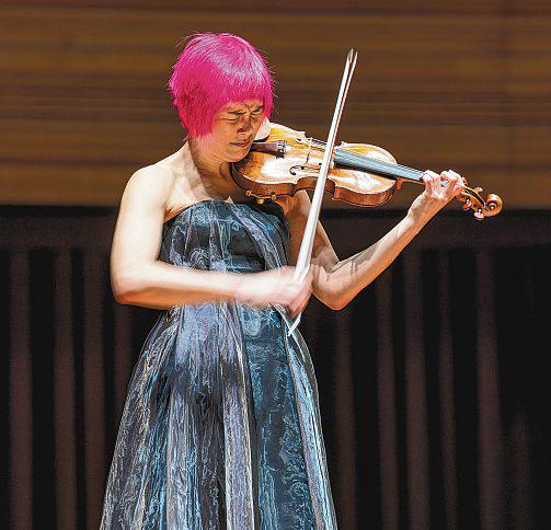Incandescent take on Bach's D minor partita
