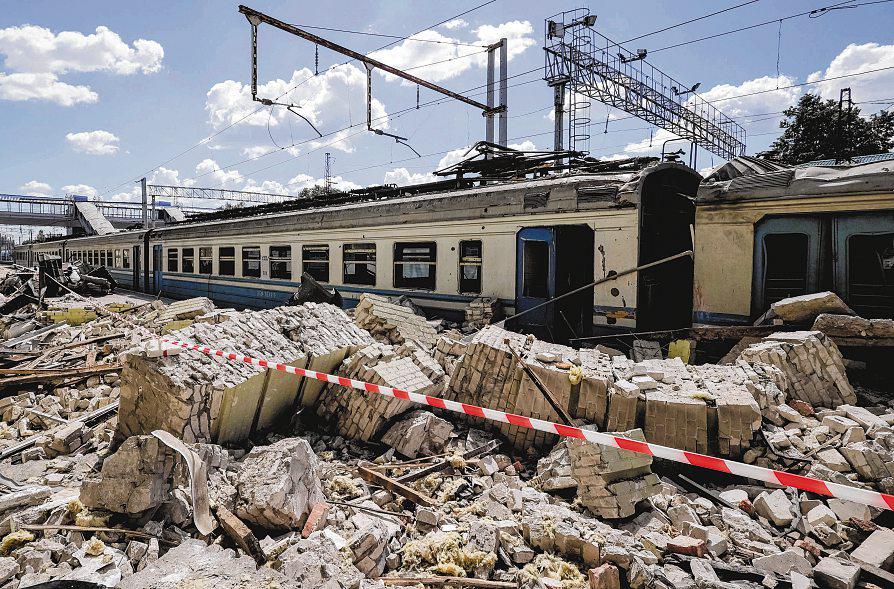 Russia targets Ukraine's critical rail network with ‘systematic’ attacks