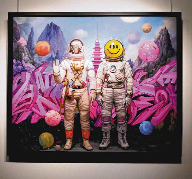 Singapore pop artist Jahan Loh turns spacemen art into clothes
