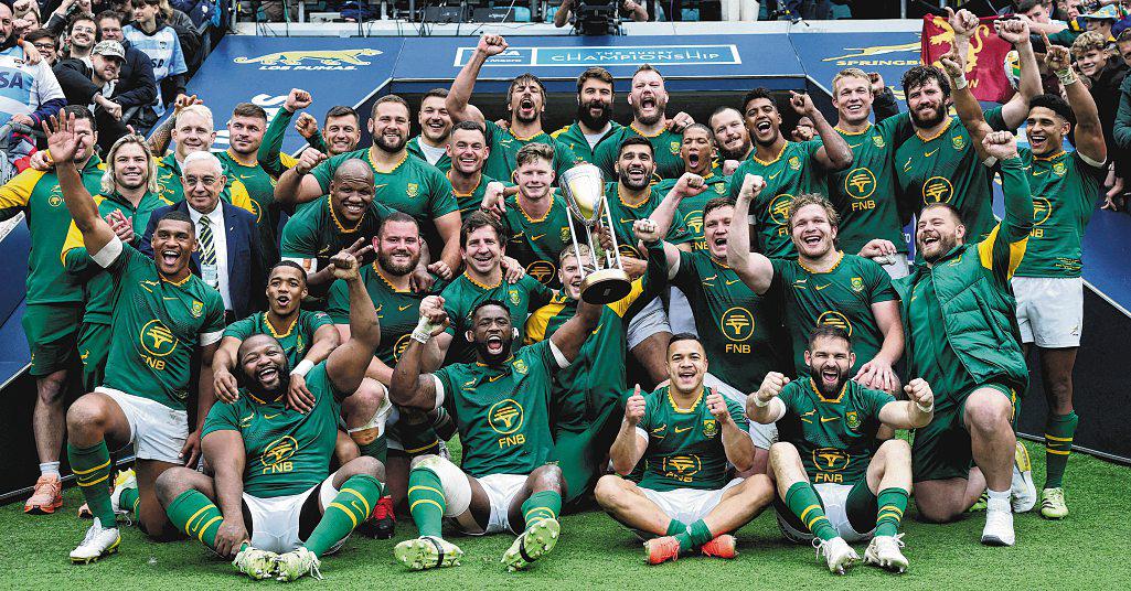 RUGBY C'SHIP SPURS BOKS' 'GREATEST' BID