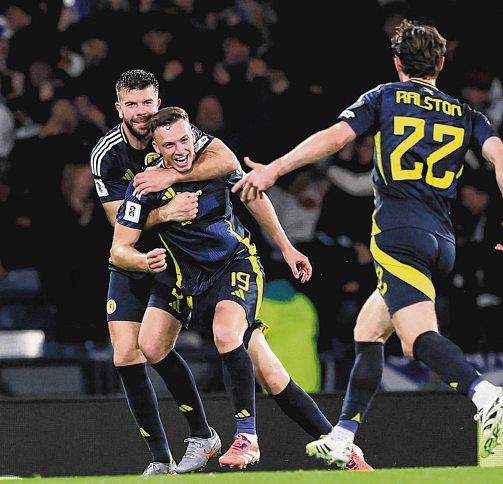 Scotland dig deep to keep alive qualification hopes