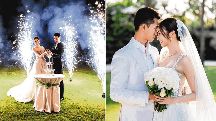 HK-based actress Jacquelin Ch’ng weds senior police inspector in Bali