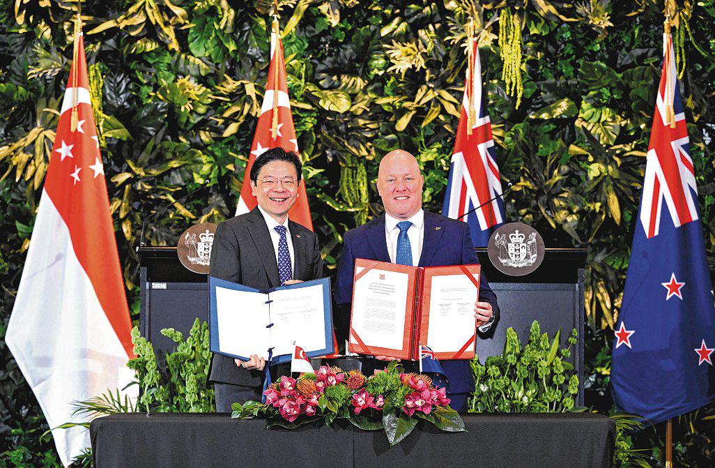 S'pore and NZ upgrade ties, commit to taking relationship to new heights