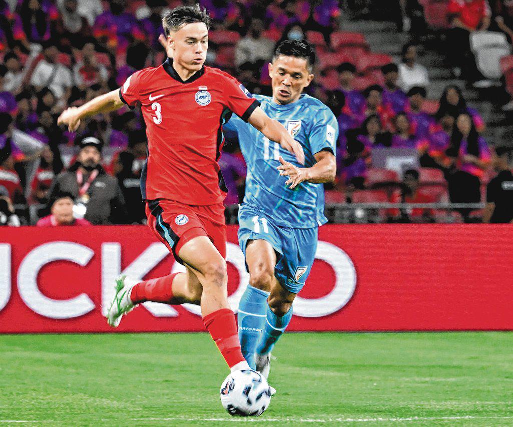 CHHETRI, 41, STILL THE FACE OF INDIAN FOOTBALL