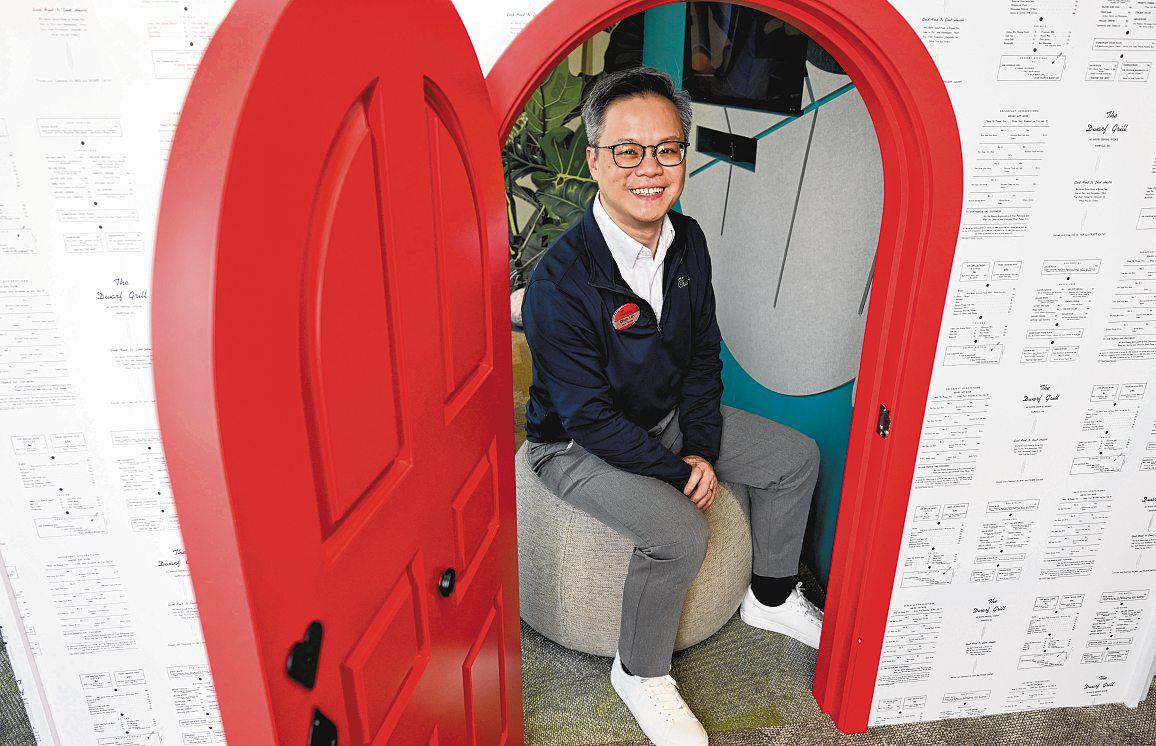Opening new doors, for himself and others