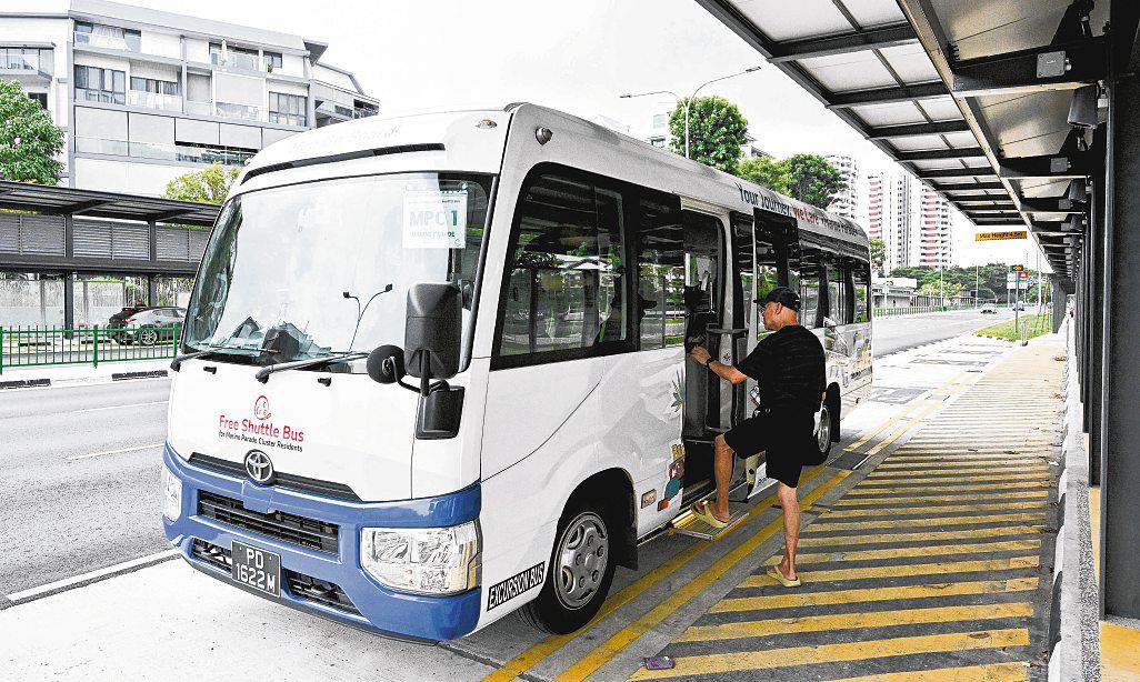 Marine Parade free shuttle bus service to cease operations in Nov