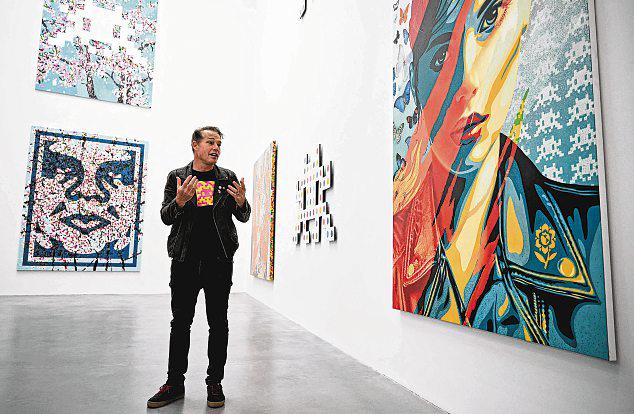 A TRIPLE DOSE OF TROUBLE IN THE ART WORLD