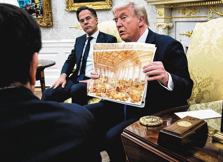 Trump puts permanent stamp on White House with ballroom plan