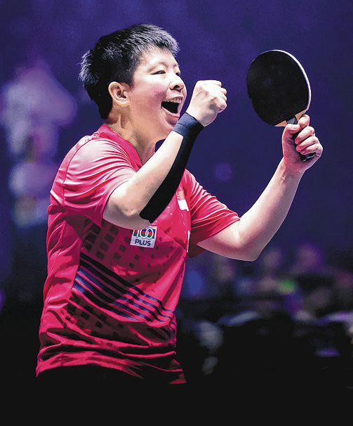 Technique tweaks behind Zeng's hot streak