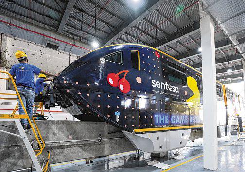 Experience the Pac-Man chase at carnival in Sentosa from December