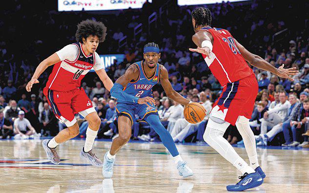 MVP Shai helps Thunder keep their perfect run