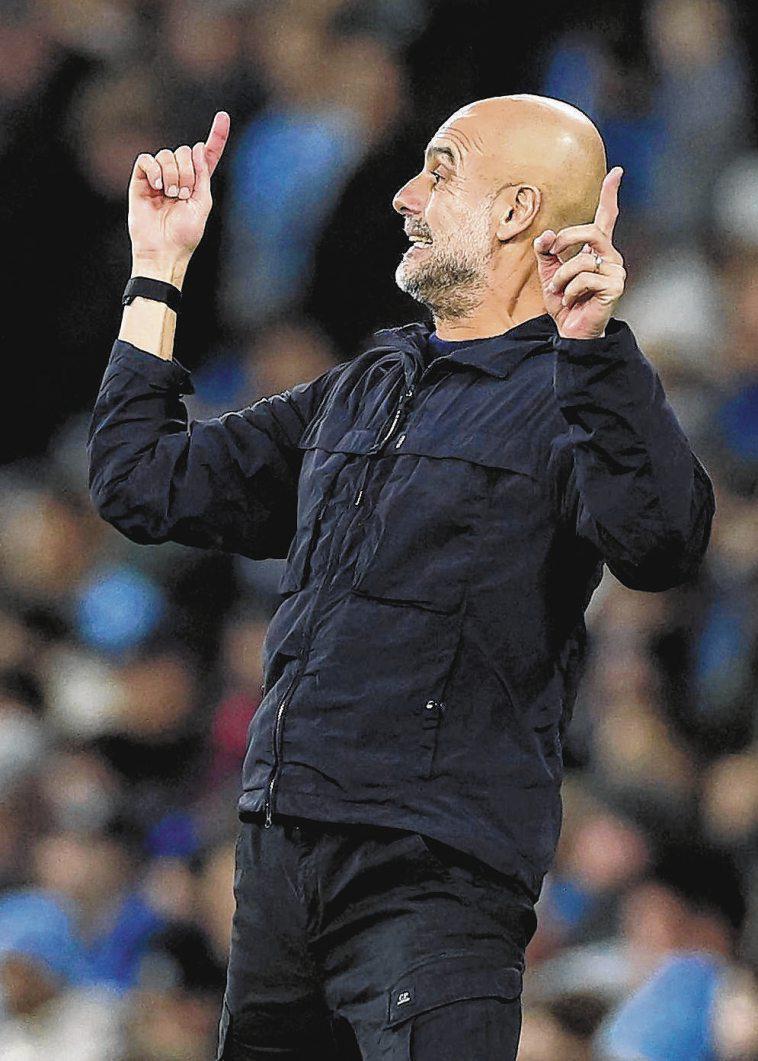 GUARDIOLA PROVES HIS MAGIC ENDURES