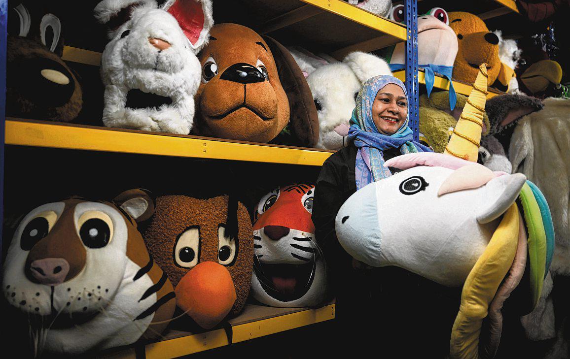The mascot maker who brings characters to life