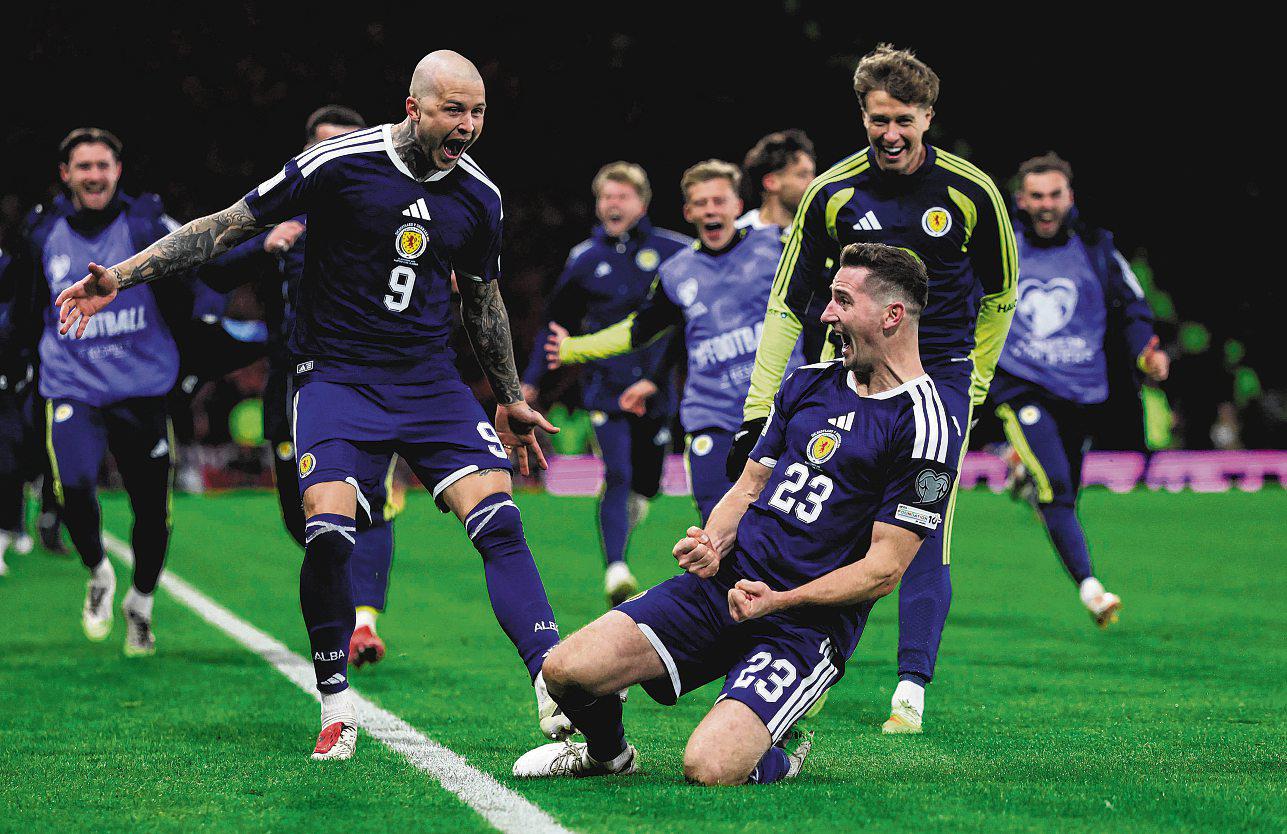 SCOTS ‘RUBBISH’ BUT DELIRIOUS