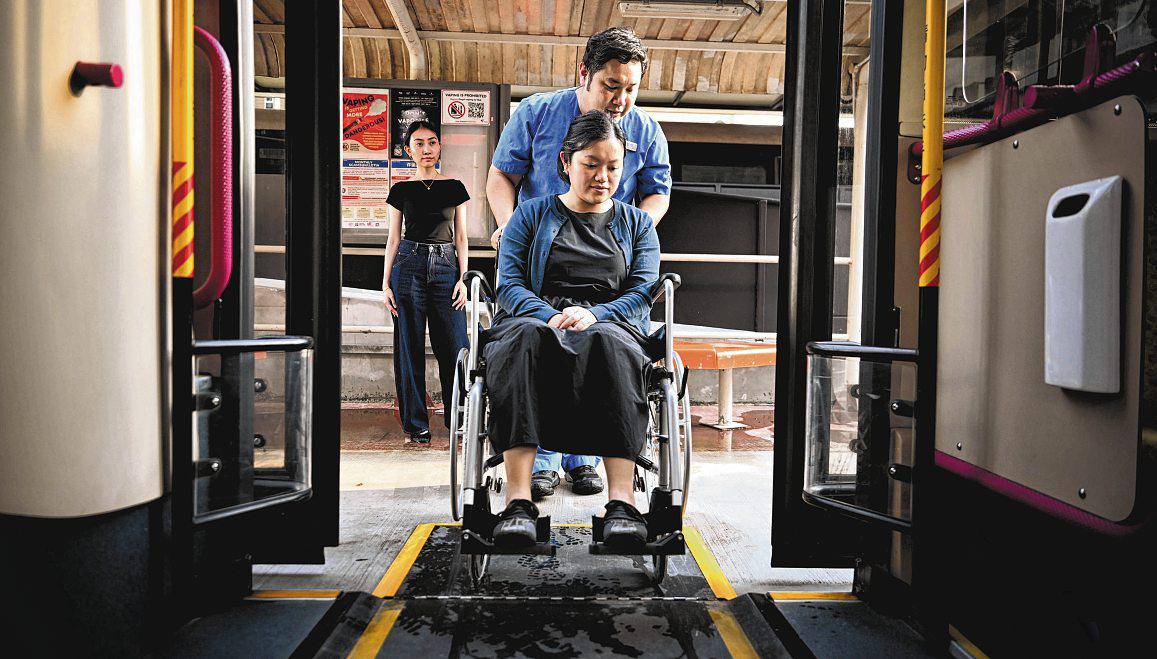 Old MRT train carriage, bus, taxi used for patients' rehabilitation