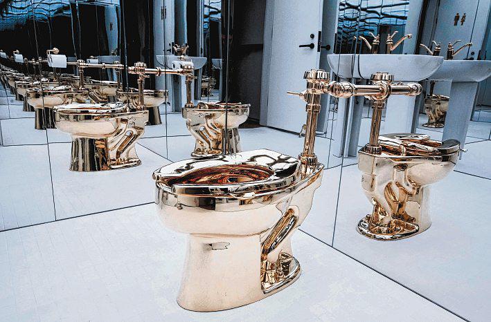 $15.7 million gold toilet was bought by Ripley's