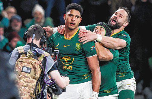 Erasmus relieved after Springboks win in Ireland