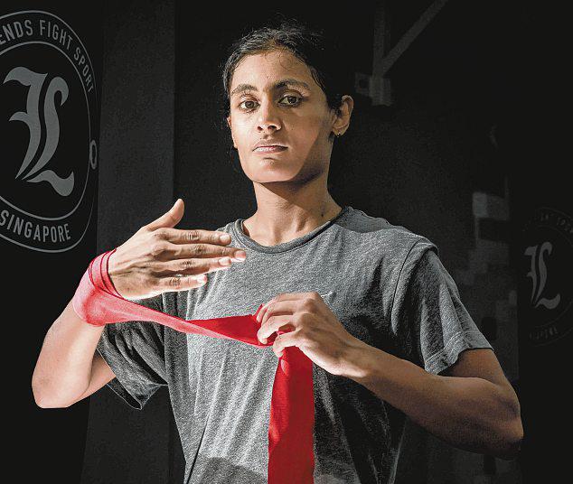The damaging yet restoring hands of boxer Danisha