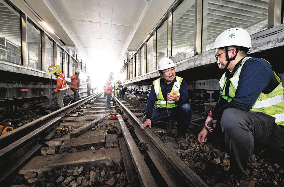 East-West Line works on schedule; regular service set to resume on Dec 9