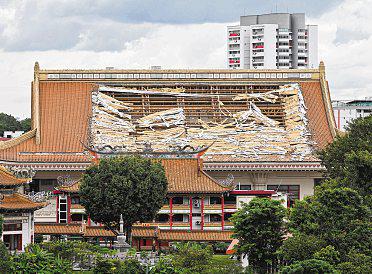 Bright Hill monastery reopens sections of building after partial roof collapse
