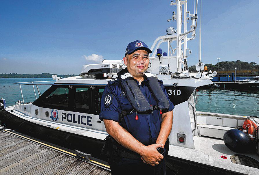 'Abang Polis' touched by fame as banter with Malaysian anglers goes viral