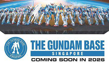 Gundam merchandise store to open at Jewel Changi Airport
