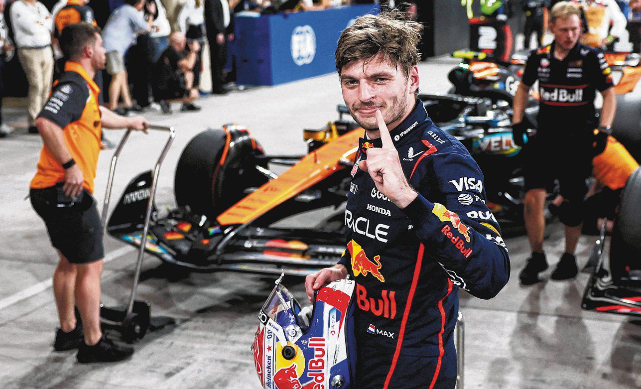 MAX IN POLE FOR TITLE DECIDER
