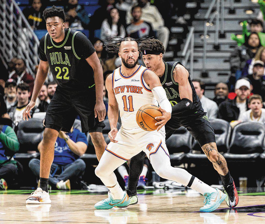 KNICKS RIDE ON CONFIDENCE