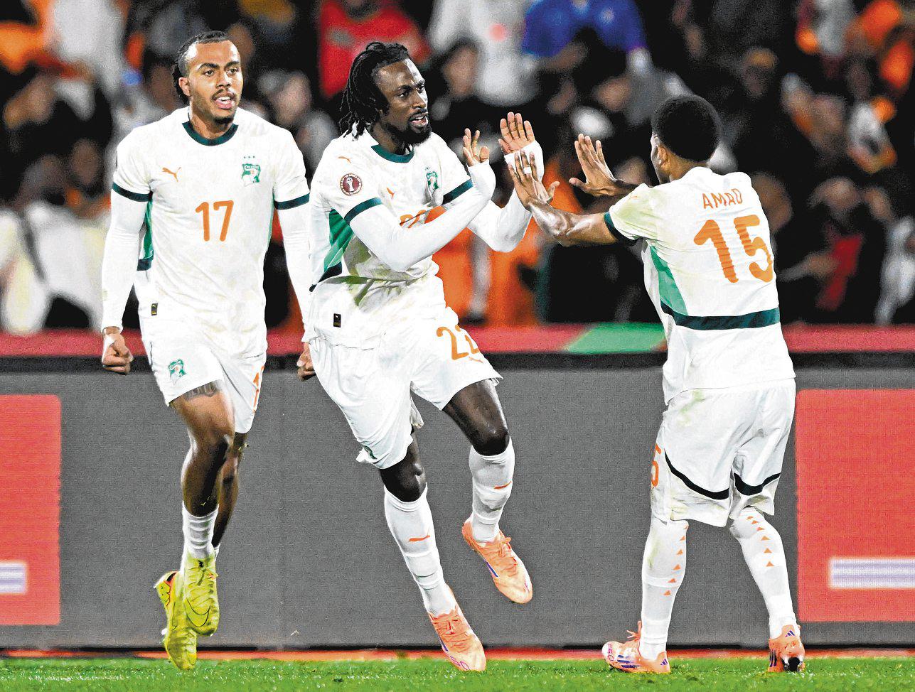 IVORY COAST 'NEVER PANICKED'