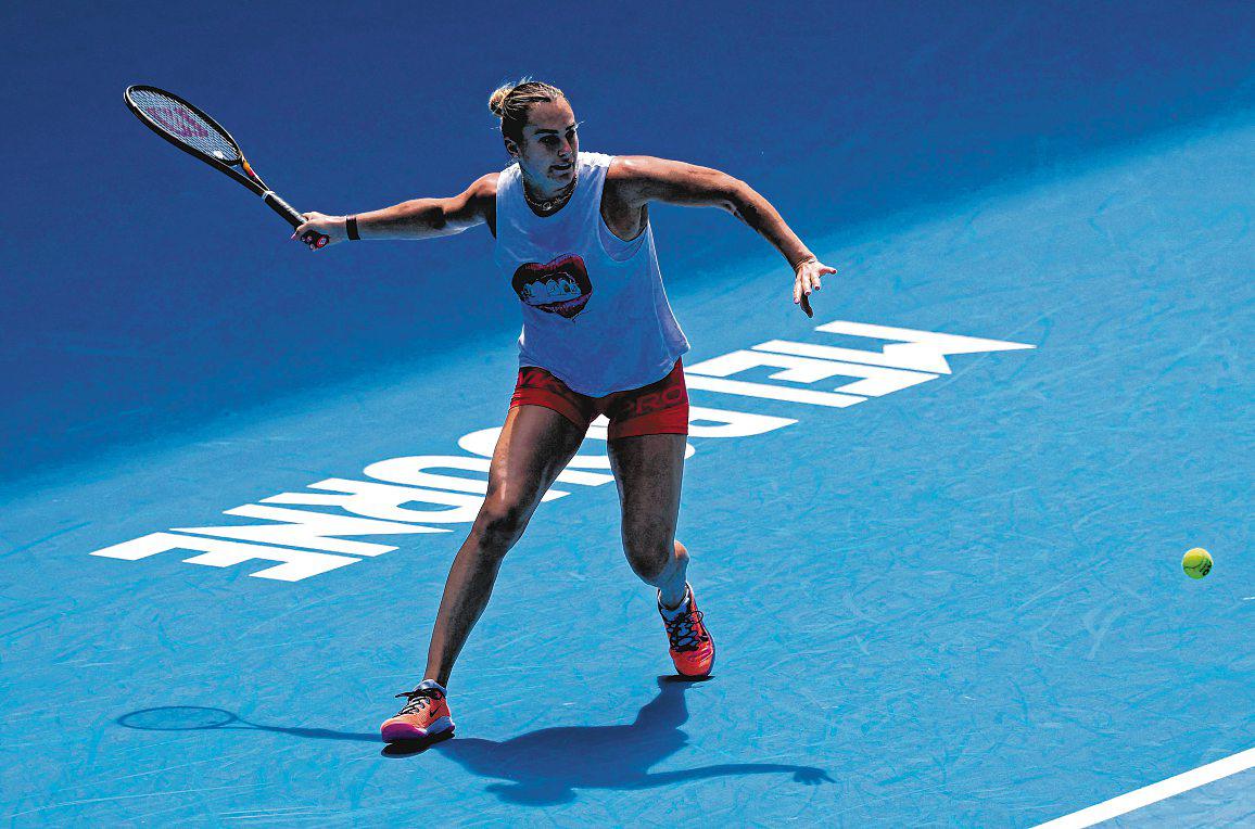 STIFF COMPETITION AWAITS SABALENKA