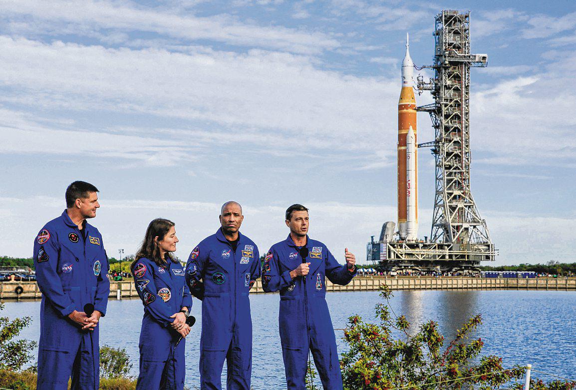 NASA's giant rocket completes slow roll towards Artemis II moon voyage