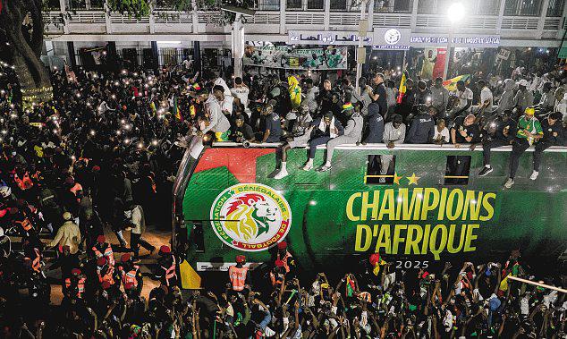 Parade, president's praise for Lion kings