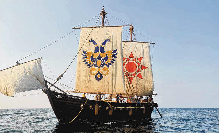 India sails recreation of ancient ship to bolster ambitions at sea