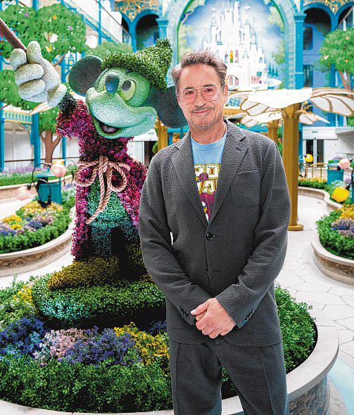 Actor Robert Downey Jr named godparent of Disney Adventure