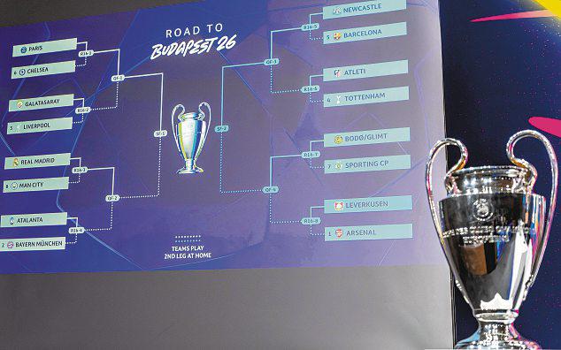 Real and City set to extend rivalry with last-16 rematch