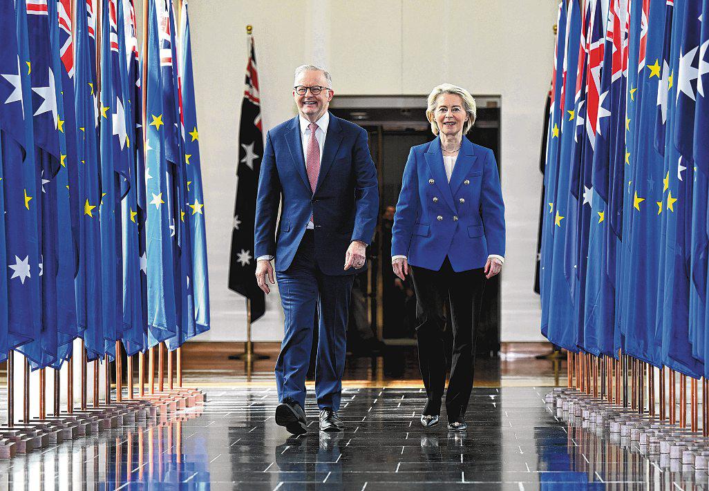 Australia, EU seal trade deal amid tariff, rare earths concerns | The ...