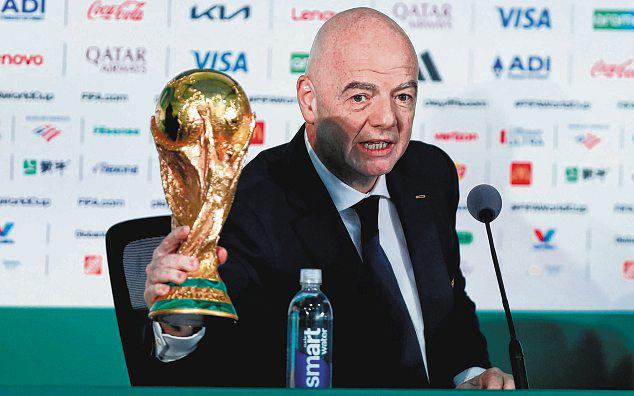 FIFA NOT ‘KINGS OF THE WORLD’