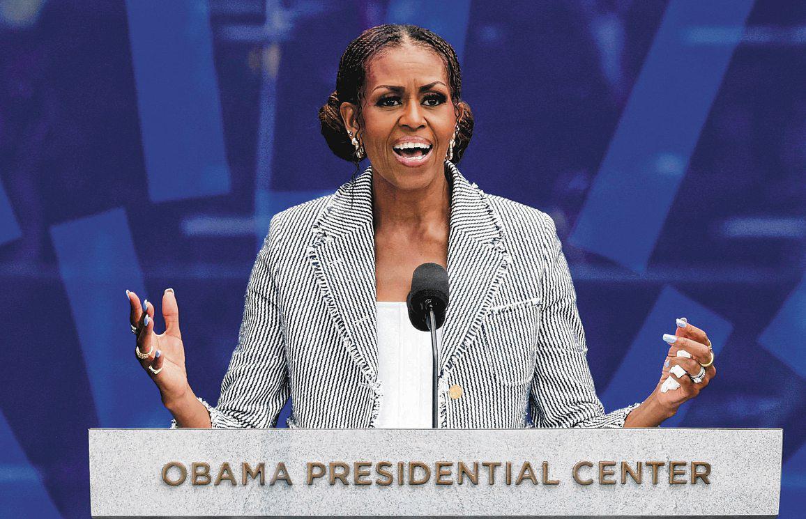 Could Michelle Obama run for US president in 2028? | The Straits Times -  newspaper - Read this story on Magzter.com