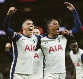 TOTTENHAM FIND A WIL' TO SUCCEED