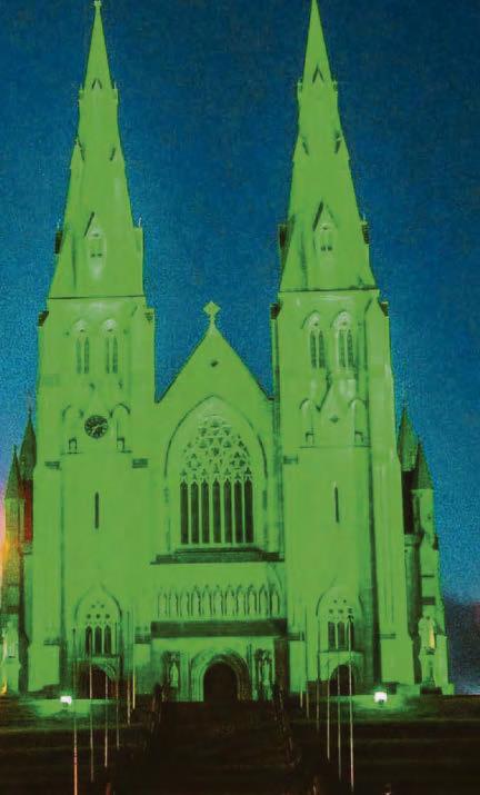Saint anywhere greener than the Orchard county